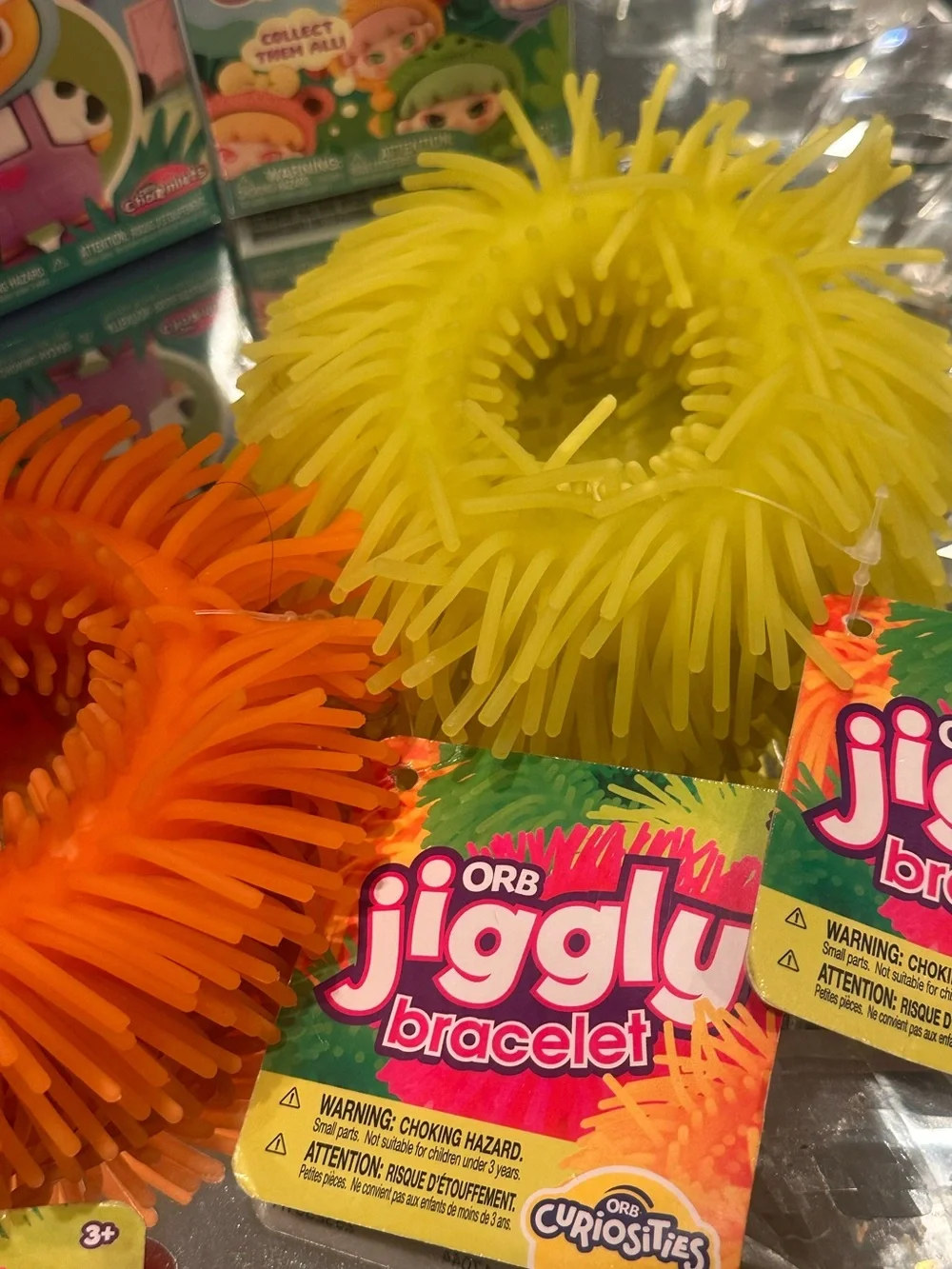 ORB Jiggly Bracelet Set of 3 Sensory Fidget Stress Toy NEW NWT Squishy Authentic